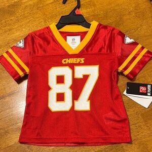 New NFL Kids Kansas City Chiefs Travis Kelce #87 Jersey—size 2T
